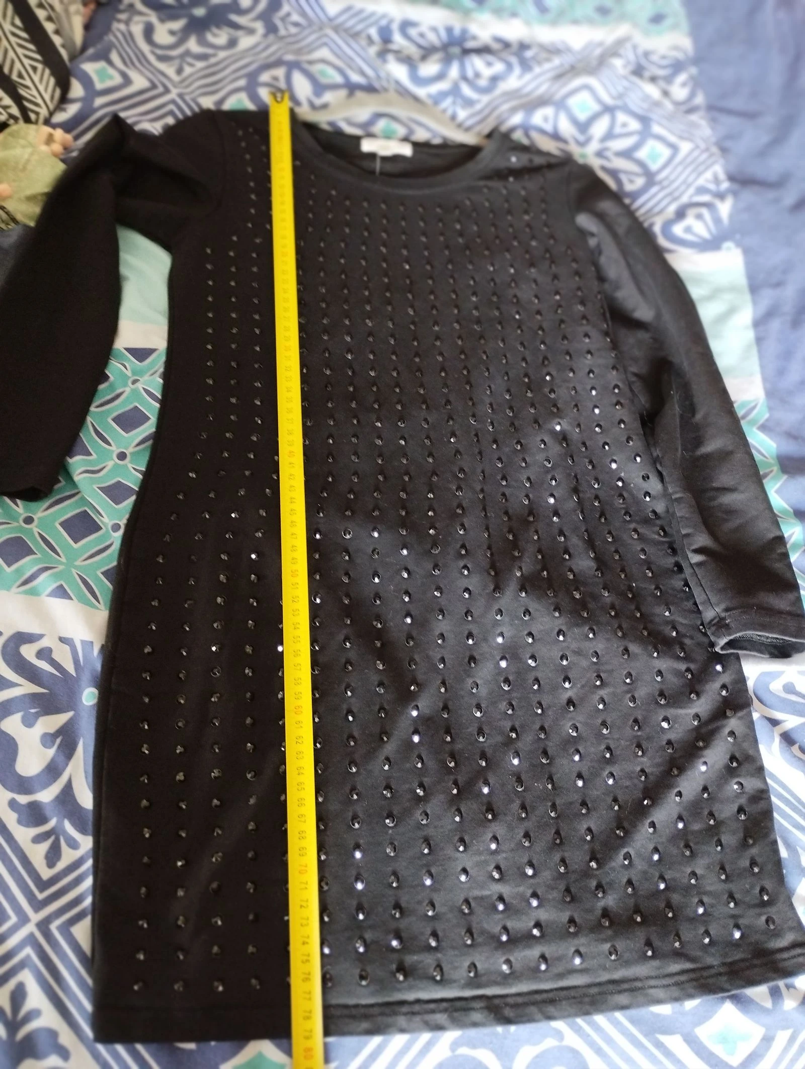 Short dress l xl giorgia strass – photo 4